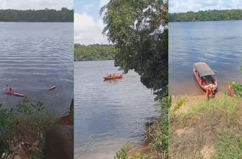  Jovem desaparece em balneário de Oiapoque; mergulhadores são enviados para buscas