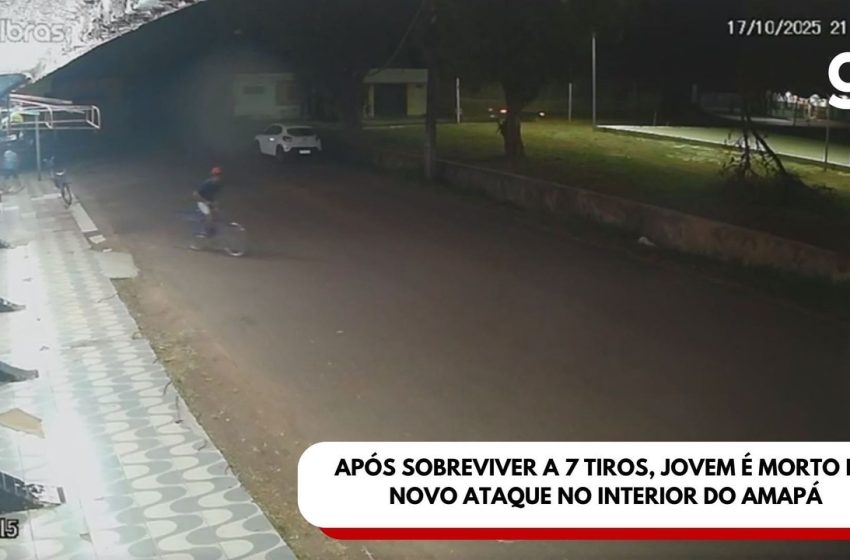  Após sobreviver a 7 tiros, jovem é morto em novo ataque em Calçoene, no interior do Amapá