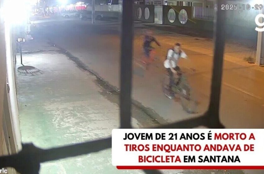  Jovem de 21 anos é morto a tiros em Santana; vítima e atirador estavam de bicicleta