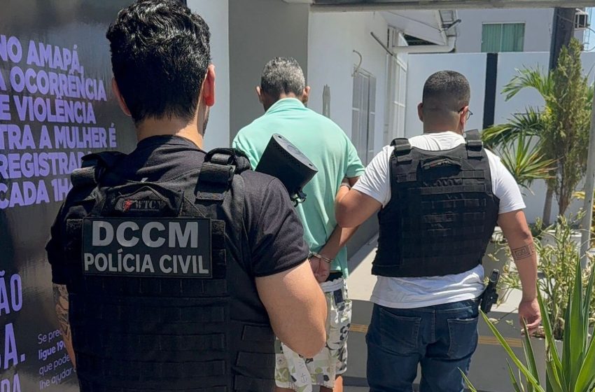  Homem é preso em Macapá por violar medida protetiva contra a própria mãe