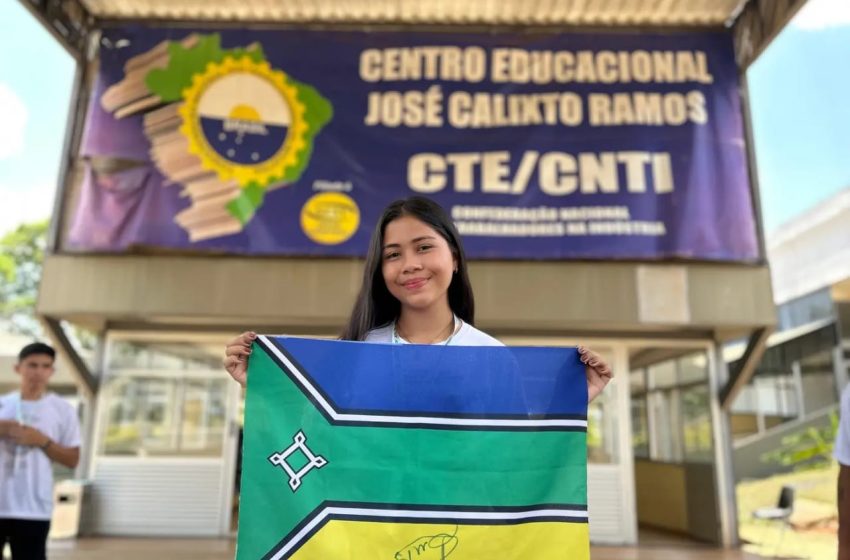  Estudante do Amapá entrega carta ao presidente Lula com metas para melhoria do meio ambiente