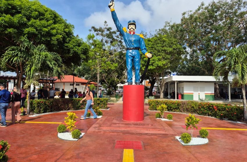  Praça Veiga Cabral é reinaugurada após revitalização em Macapá