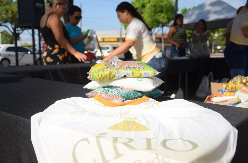  Círio na Rede: solidariedade ganha espaço com troca de alimentos em Macapá