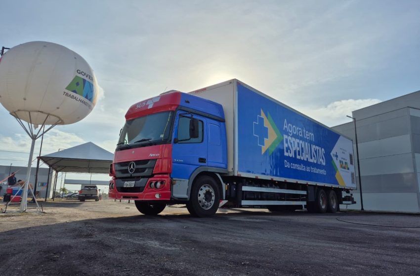  Programa federal ‘Agora Tem Especialistas’ leva carreta com foco na saúde da mulher para o Amapá