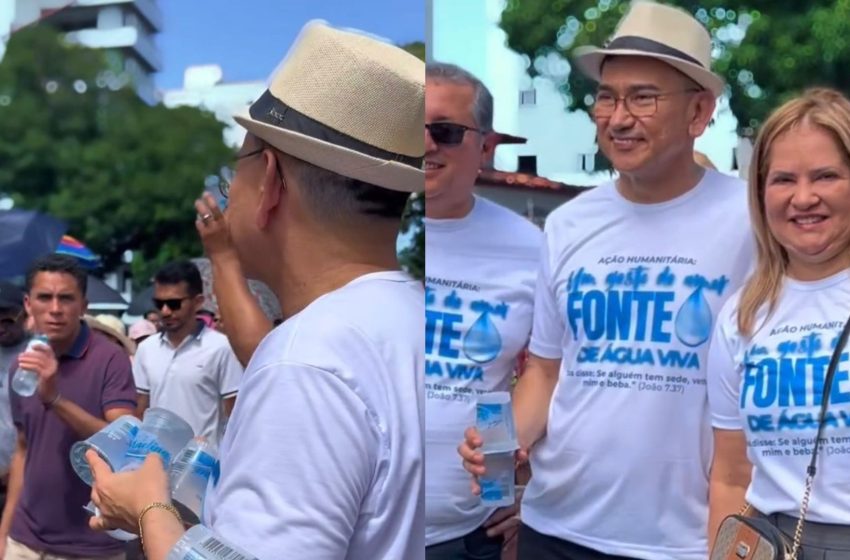  Assembleia de Deus distribui água e oferece apoio médico durante o Círio de Nazaré em Macapá