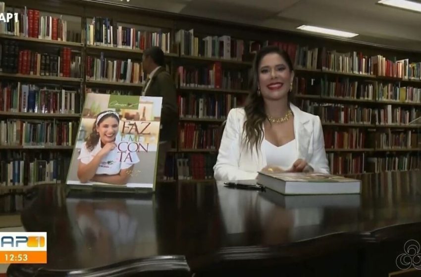  Amapaense lança livro de receitas na Biblioteca do Senado, em Brasília